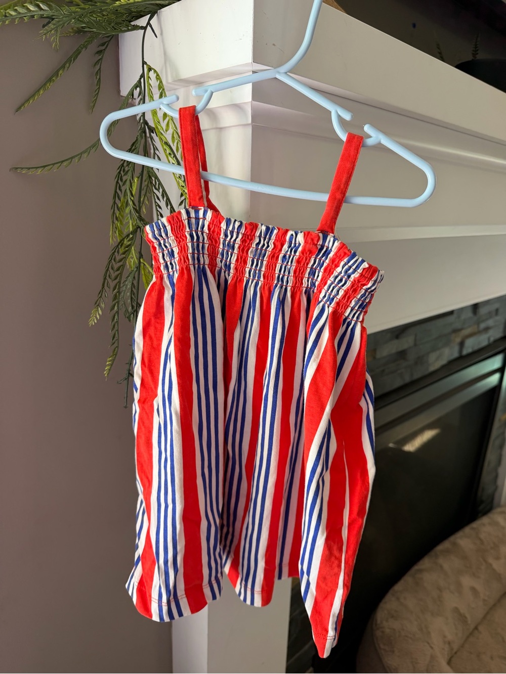 Hanna Andersson Red, White & Blue Striped Sundress